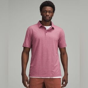 NWT Lululemon Evolution Short‎ Sleeve Polo Shirt Men’s Size Medium Color HWAM